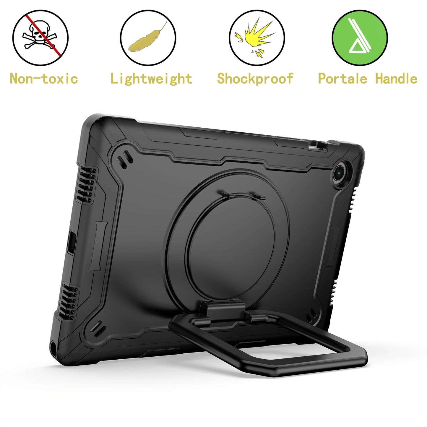 Case For Samsung GALAXY Tab A8 10.5 inch Tablet Cover Of SM-X200 SM-X205 SM-X207 Multicolor Rotating Shockproof