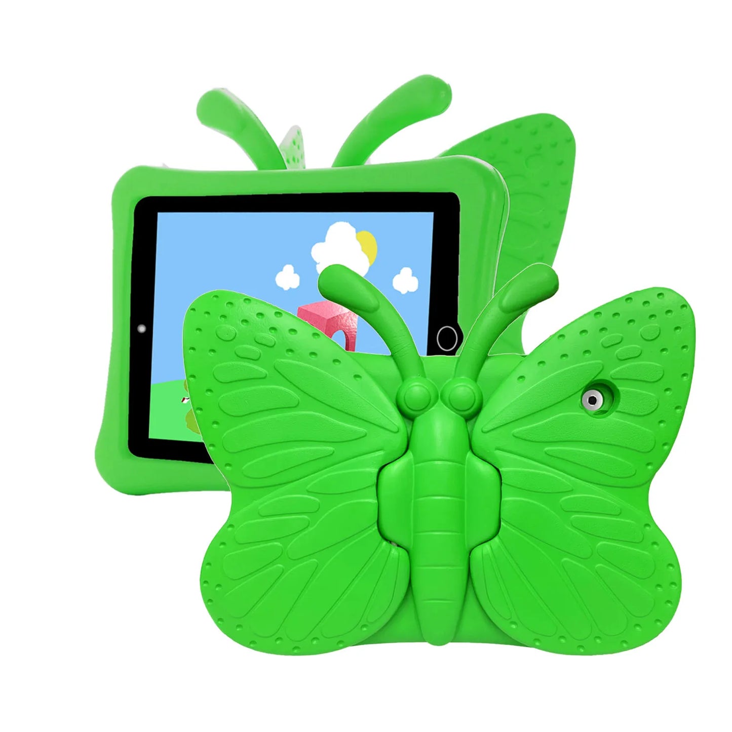 Cute 3D Butterfly Case For iPad 10.2 7th 8th 9th Air 3 2 1 Pro10.5 9.7 2017 2018 Kids EVA Cover for iPad 2 3 4 Mini 6 5 4 3 2 1