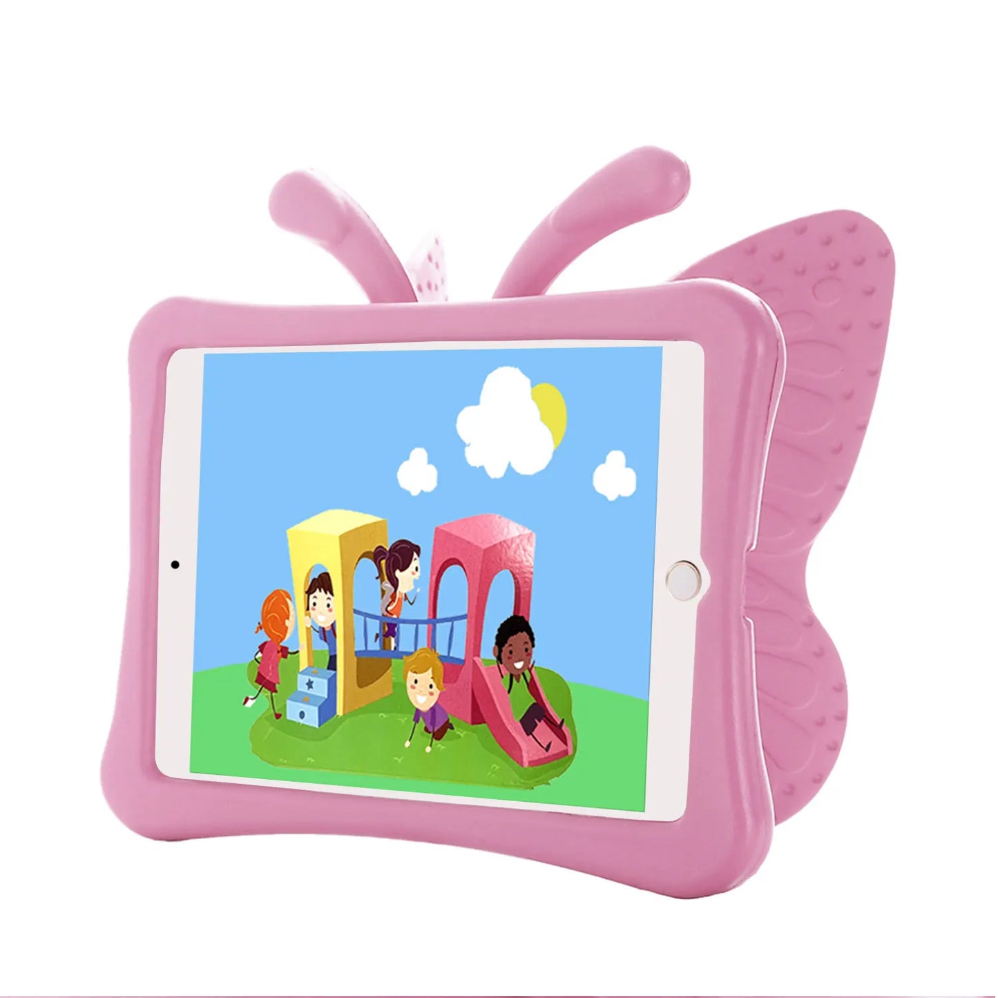 Cute 3D Butterfly Case For iPad 10.2 7th 8th 9th Air 3 2 1 Pro10.5 9.7 2017 2018 Kids EVA Cover for iPad 2 3 4 Mini 6 5 4 3 2 1