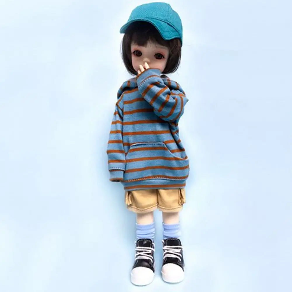 Fashion Caps Doll Baseball Cap for Ob11 Doll Hat Candy Color Cute Animal Casual Hat For 1/11 1/12 obitsu11 Doll Accessories