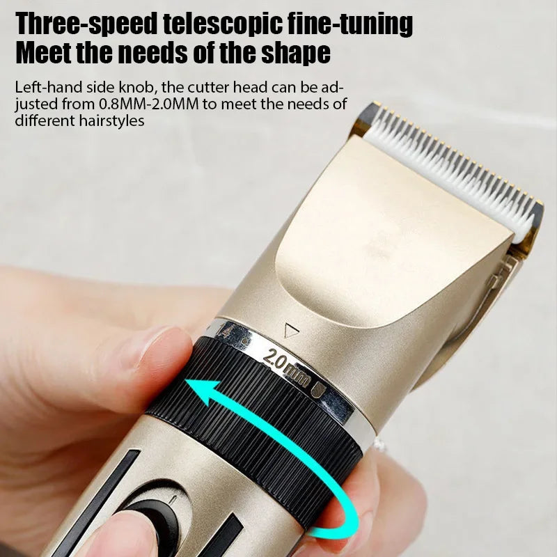 Xiaomi Electric Hair Trimmer Shaver Home Trimmers for Men Hair Clipper Professional Rechargeable Barber hair Cutting Machine