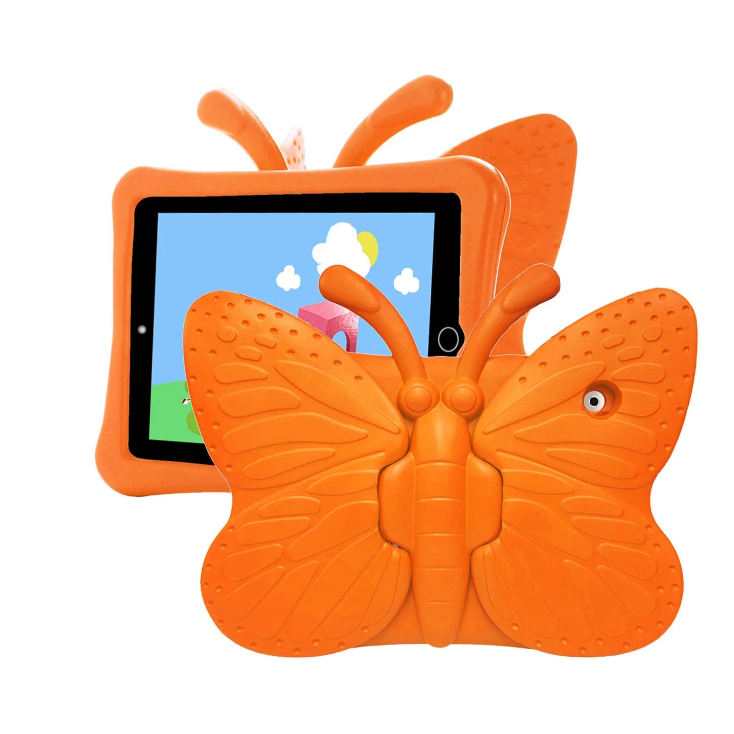 Cute 3D Butterfly Case For iPad 10.2 7th 8th 9th Air 3 2 1 Pro10.5 9.7 2017 2018 Kids EVA Cover for iPad 2 3 4 Mini 6 5 4 3 2 1