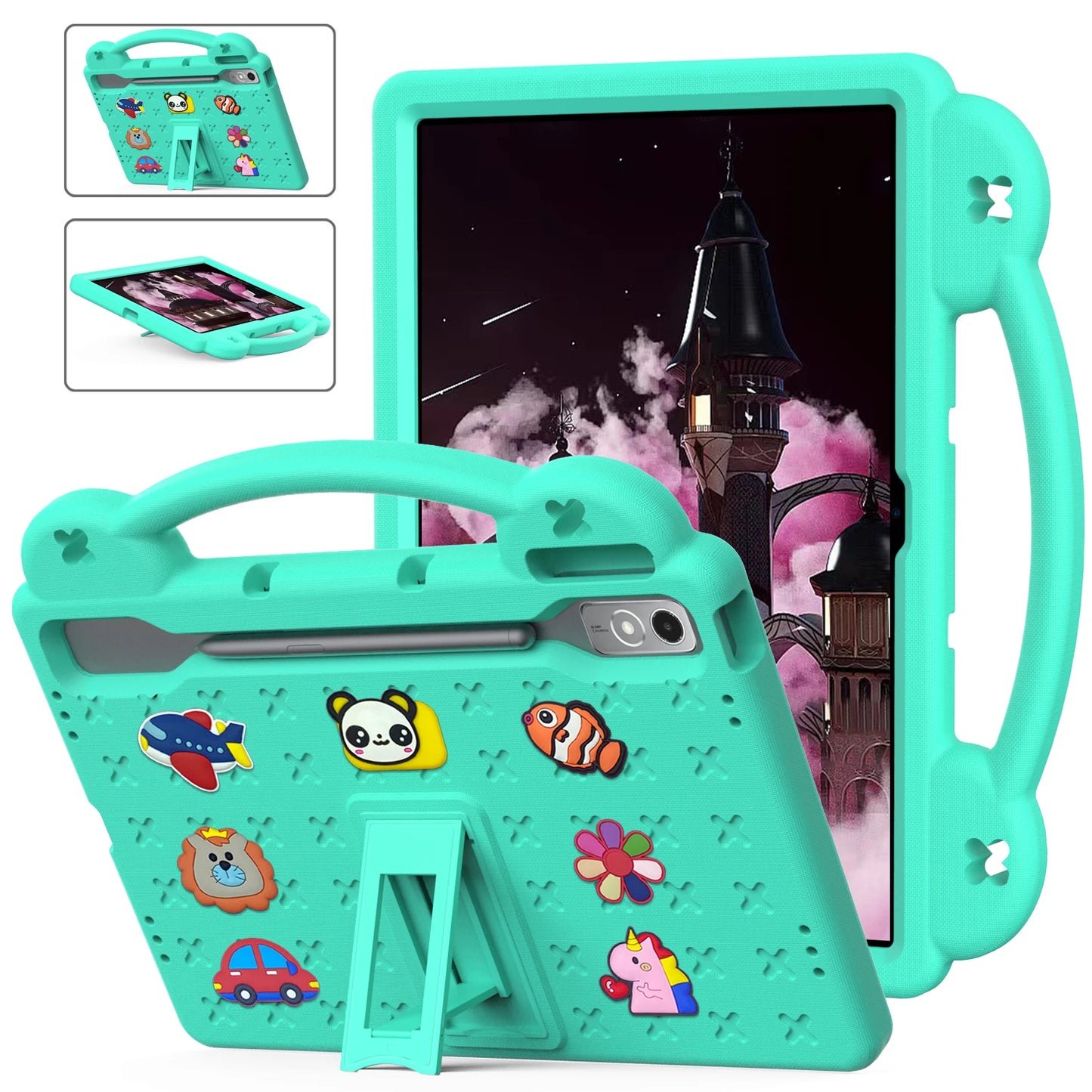 For Lenovo Tab P12 12.7 inch /Xiaoxin Pad Pro 12.7 inch TB-370FU TB-371FC Case Shockproof Anti-dust Shell Tablet Cover For Kids