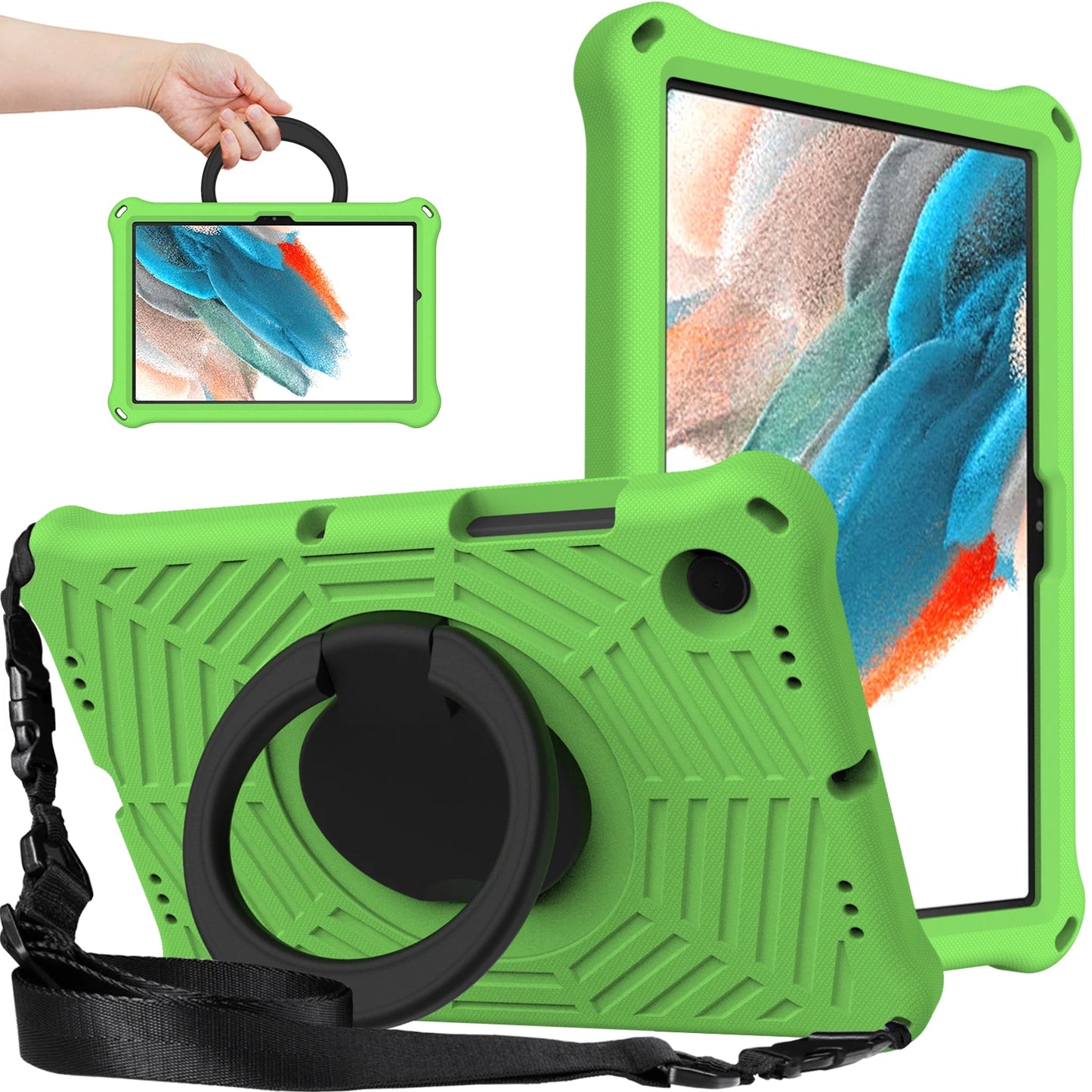 Tablet Case for Samsung Galaxy Tab A8 10.5 Tab A7 Lite 8.7 Tab A 8.4 Tab A 8.0 2019 Tab A 10.1 Kids Shockproof Cover