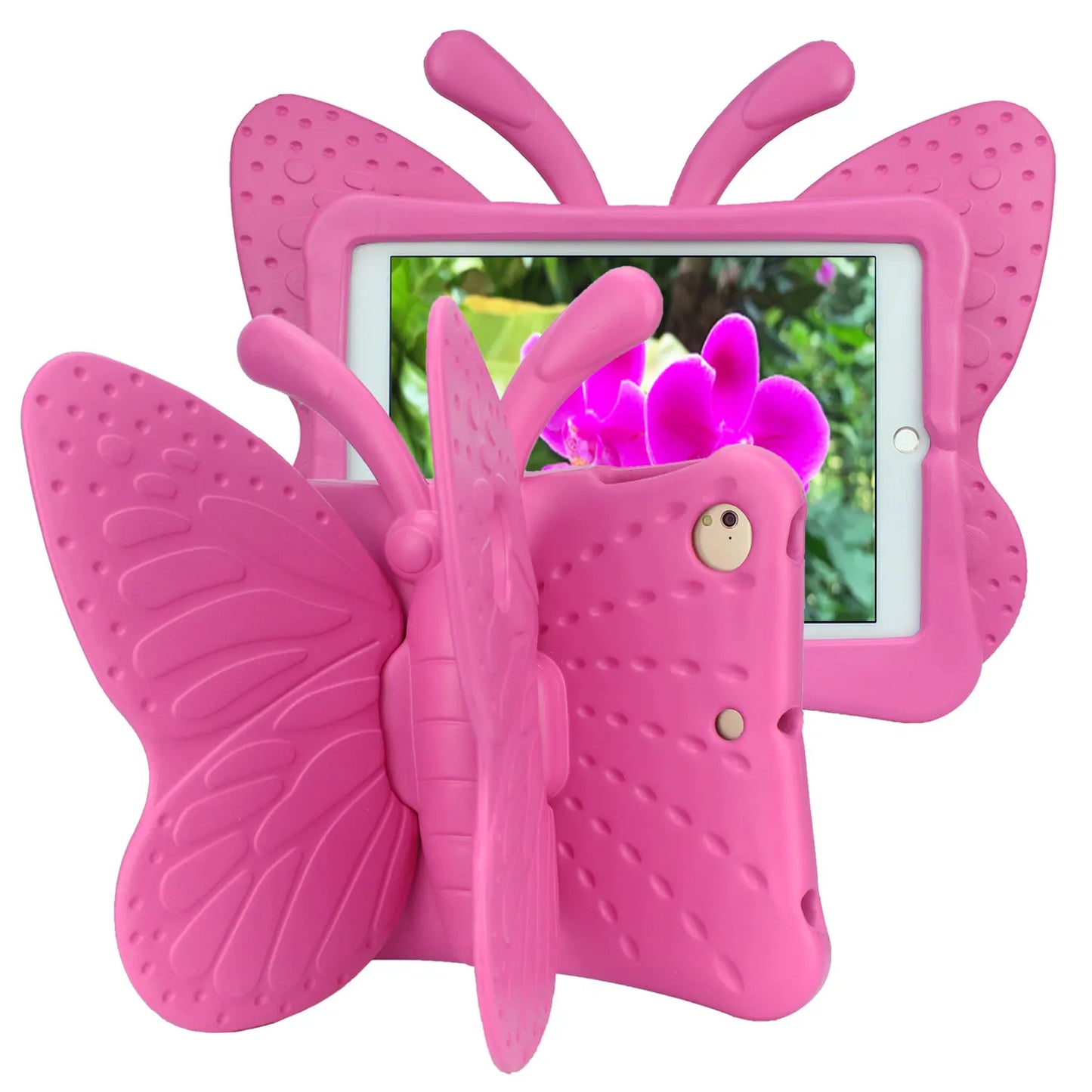 Cute 3D Butterfly Case For iPad 10.2 7th 8th 9th Air 3 2 1 Pro10.5 9.7 2017 2018 Kids EVA Cover for iPad 2 3 4 Mini 6 5 4 3 2 1