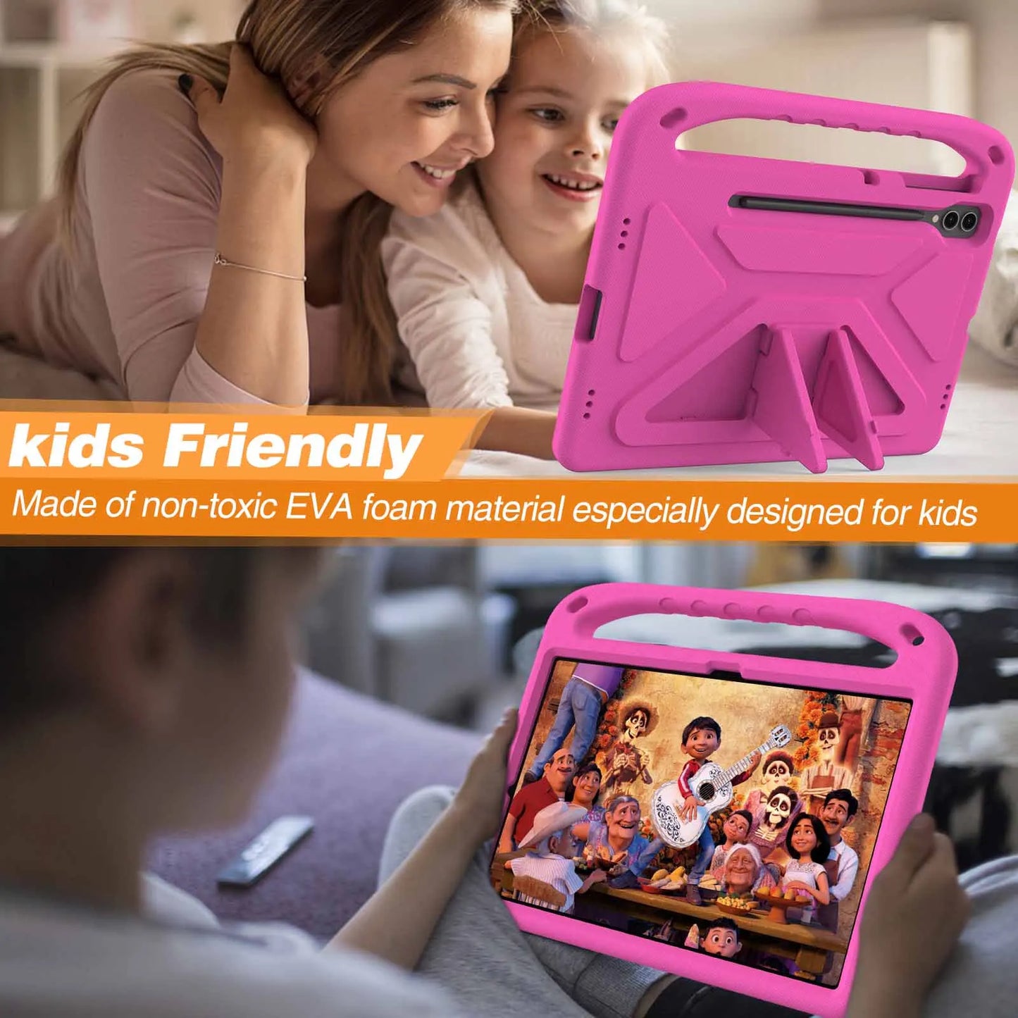 For Samsung Galaxy Tab S7 (11") SM-T870 /T875 /T876B S7+ (12.4") SM-T970/T976B/T975 S7 FE (12.4") SM-T730 Tablet Case Cover