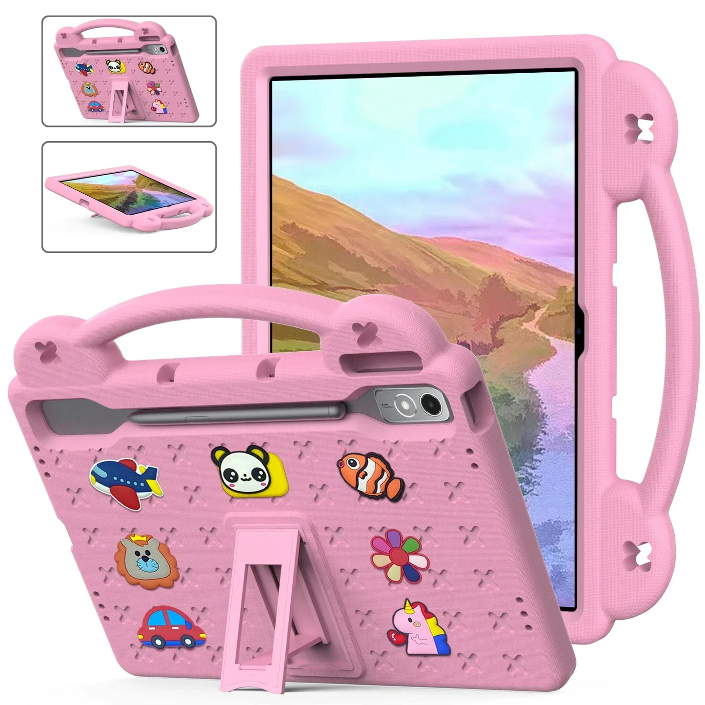 For Lenovo Tab P12 12.7 inch /Xiaoxin Pad Pro 12.7 inch TB-370FU TB-371FC Case Shockproof Anti-dust Shell Tablet Cover For Kids