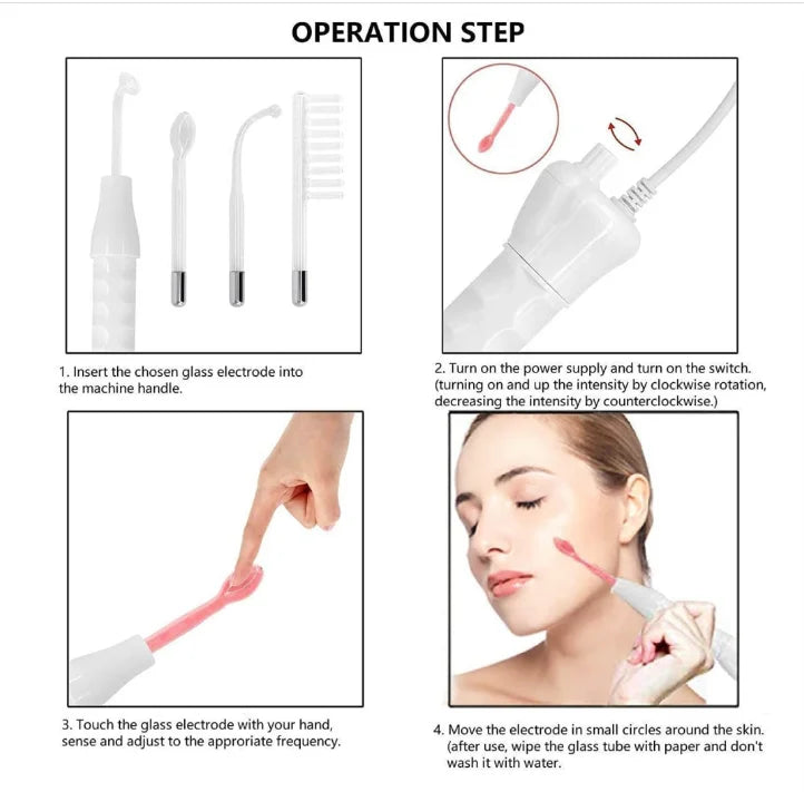 Skin Care Face Tools Handheld 4 in 1 Handheld Microcurrent Facial Device
