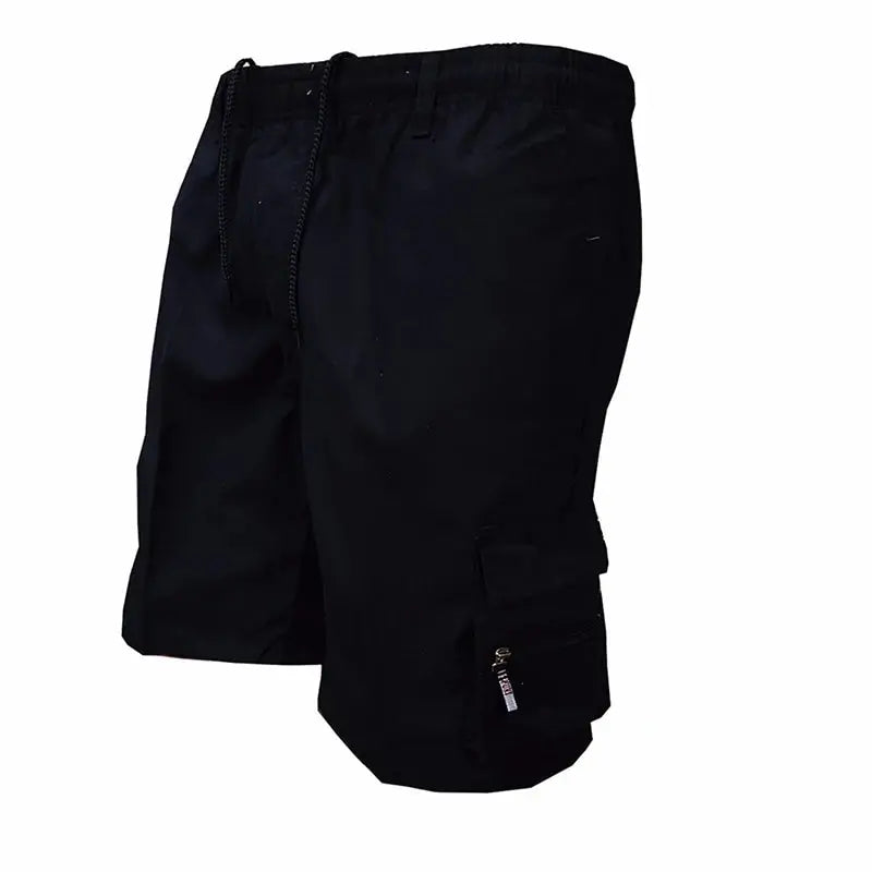 Summer New Men's Shorts Casual Work Cool Pants with 5-point Large Pocket Clothing Elastic Waist Sports Male Outfit Shorts