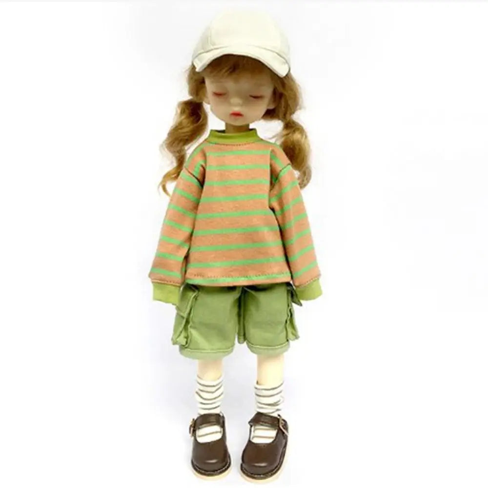 Fashion Caps Doll Baseball Cap for Ob11 Doll Hat Candy Color Cute Animal Casual Hat For 1/11 1/12 obitsu11 Doll Accessories