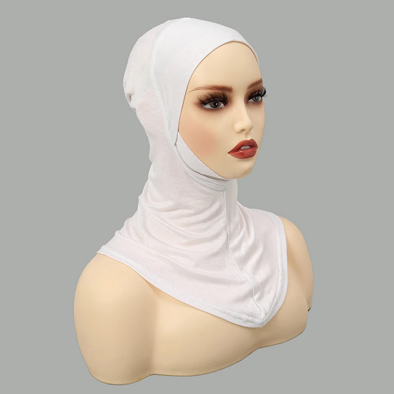 Modal Jersey Muslim Hijab Hat Women Headscarf Inner Hijab Caps Islamic Turban Soft Hijab Scarf Undercap Band New 2024 Bonnet