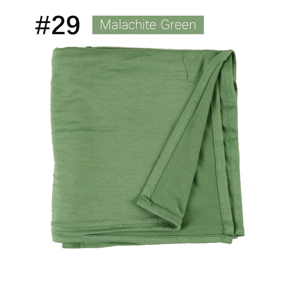 Musilim Women Strechy Jersey Hijab Good Stitch Stretch Jesey HIjabs Scarves Soft Turban Head Wraps HeadScarf