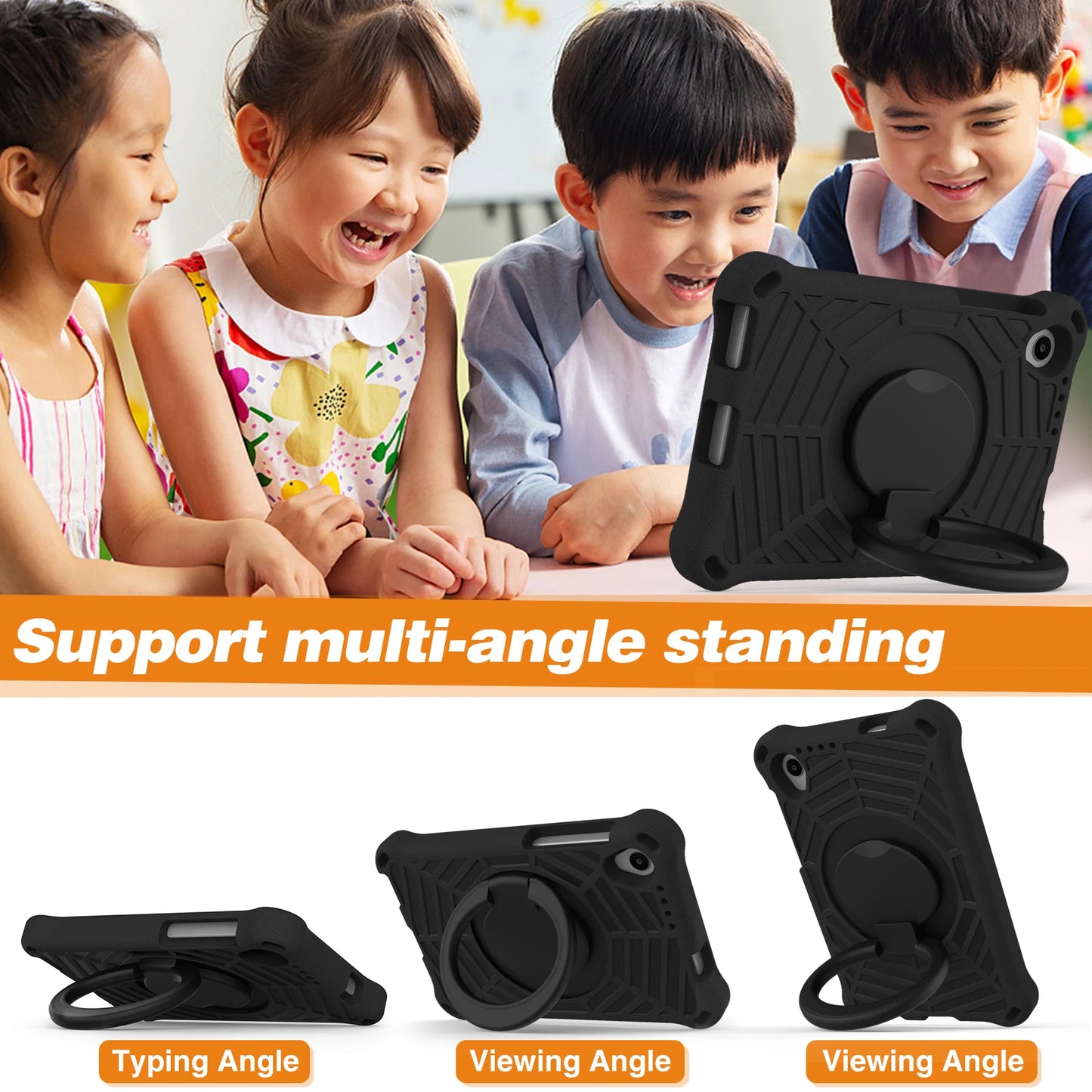 Kids Tablet Case Protective Cover For Lenovo Tab M8(4rd Gen)TB-300FU 2024 Non-toxic EVA Shell