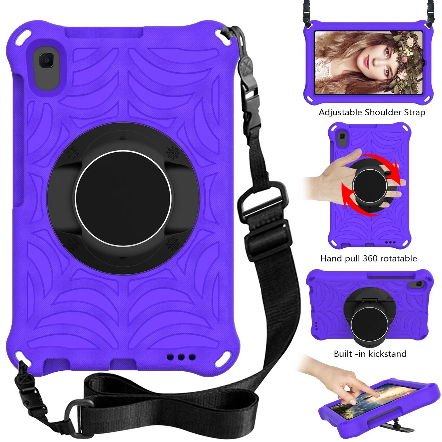 Tablet Case For Samsung Galaxy Tab A7 Lite 8.7" Tab A 8.0/8.4 2020 SM-T307u Tab 4 Tab E 8.0 Tab E 8.0 T377 Kids Protective Cover
