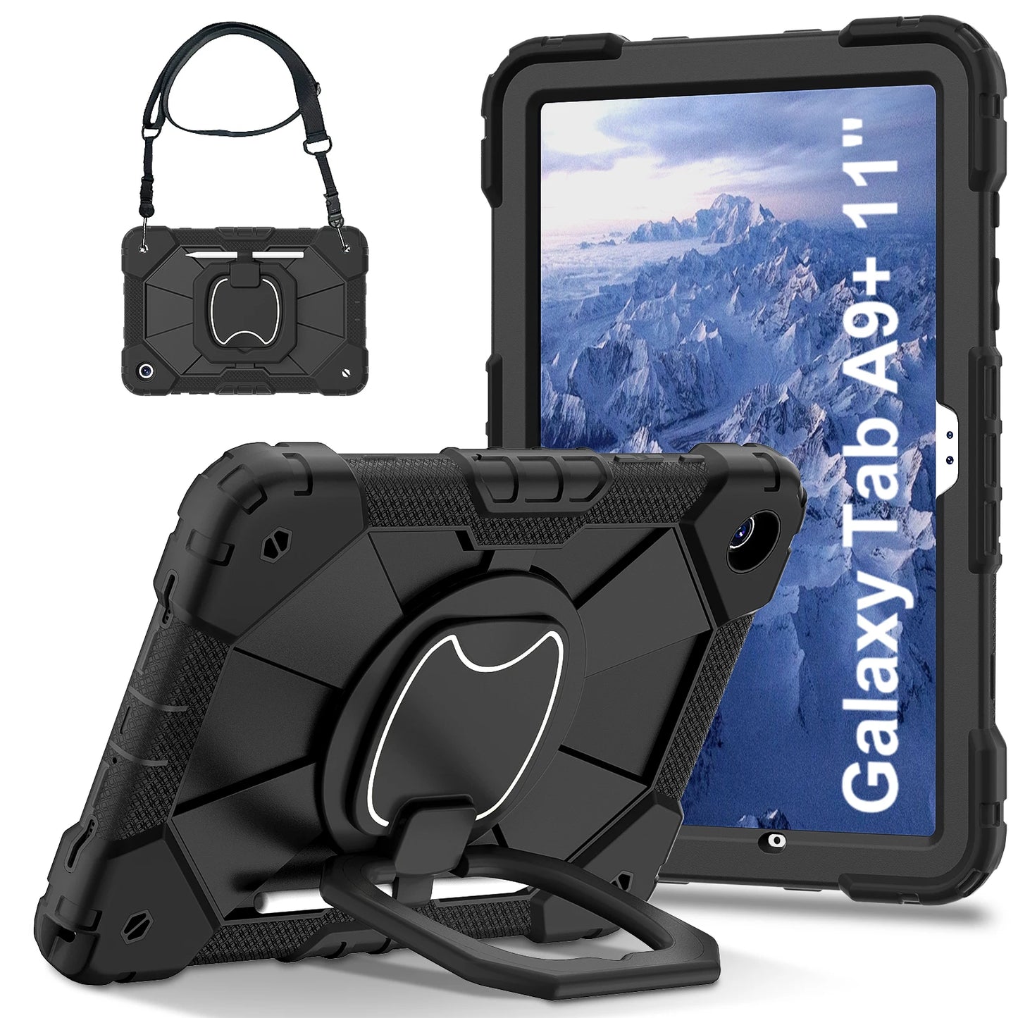 For Samsung Galaxy Tab A9 plus Funda a9 8.7 inch Kids Case X115N A7Lite T220 225 Tab A8 10.5inch Tablet Stand Shockproof Cover