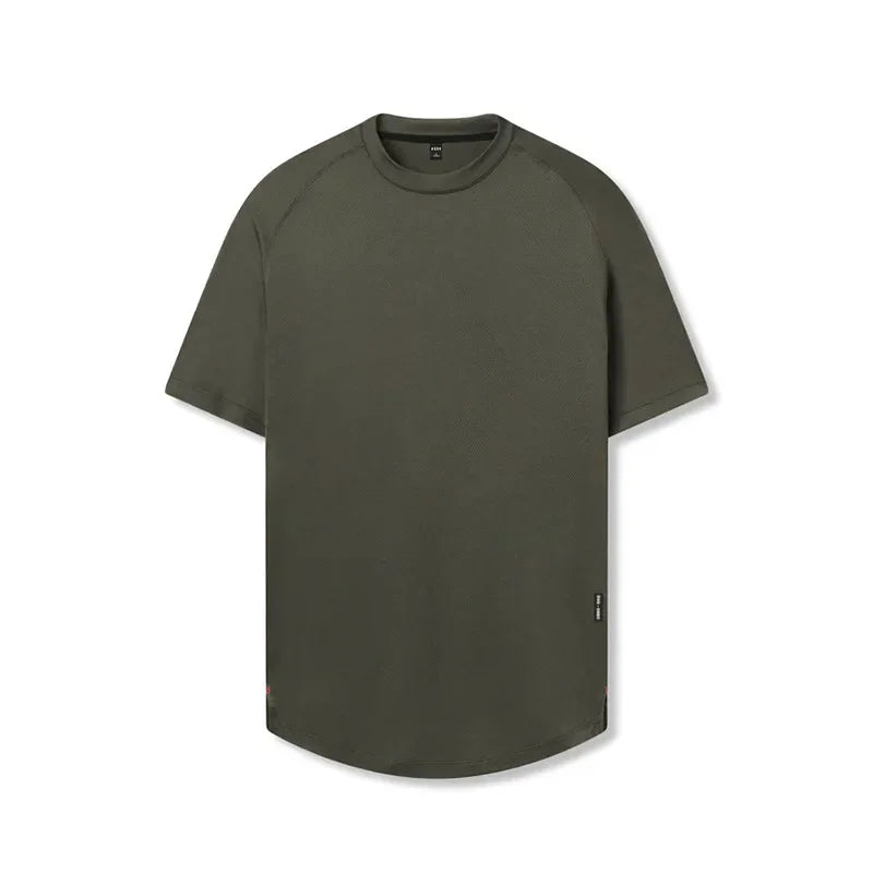 Gym Mens Summer Casual Skinny Compression T-Shirt Short Sleeve Tee Man Fitness Quick Dry Sport Sweatshirt Tops Workouts Clothing