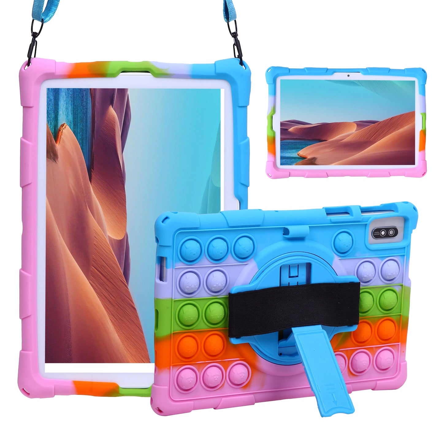 For Lenovo Tab M11 11inch M10 5G M10 Plus 3rd K10 m10 FHD PLUS X606 P11 TB-J606F Xiaoxin Pad 2024 TB331FC Tablet Case Shockproof