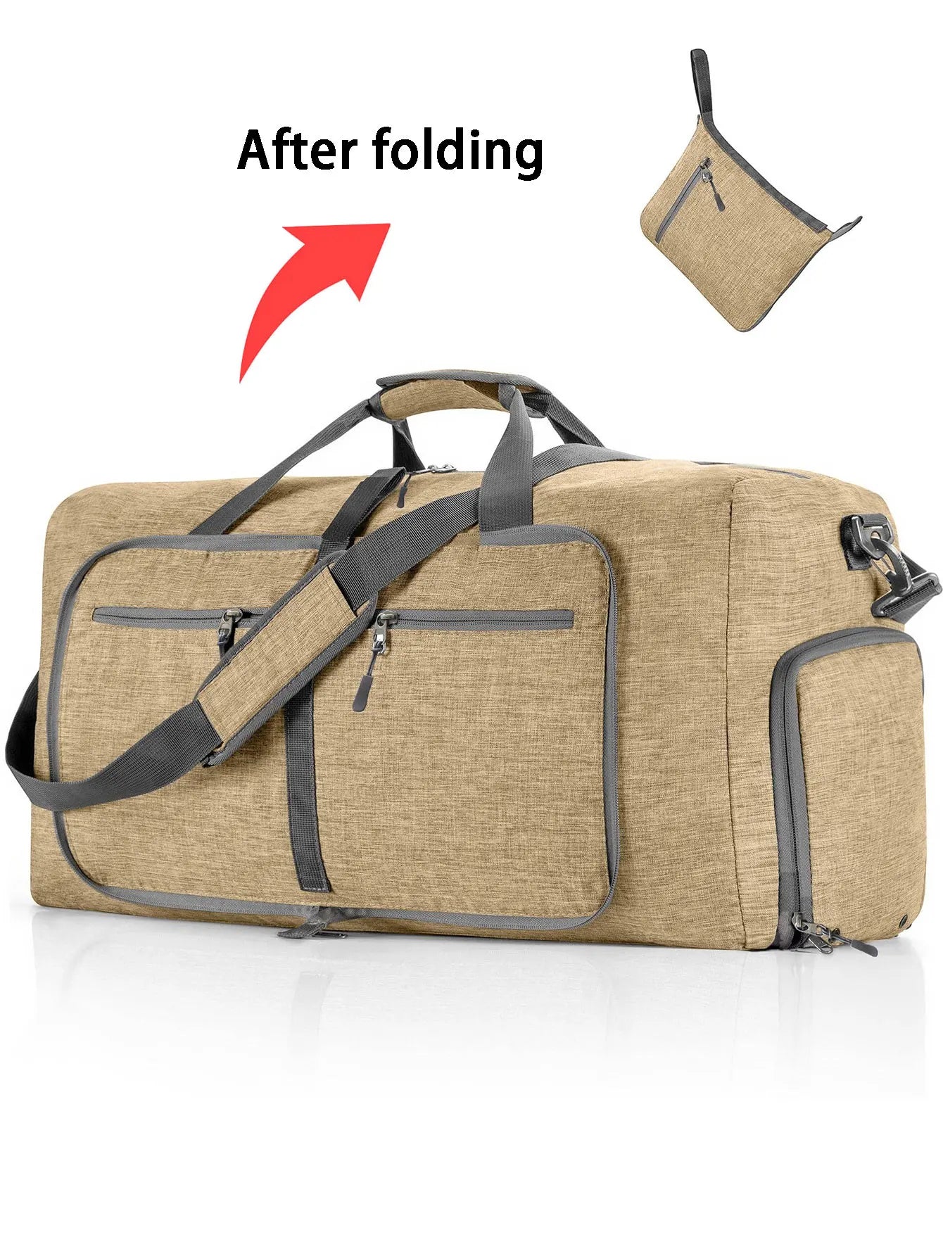 Travel Bag Handbags Large Capacity Carry On Luggage Bags Men Women Shoulder Outdoor Tote Weekend Waterproof Bag