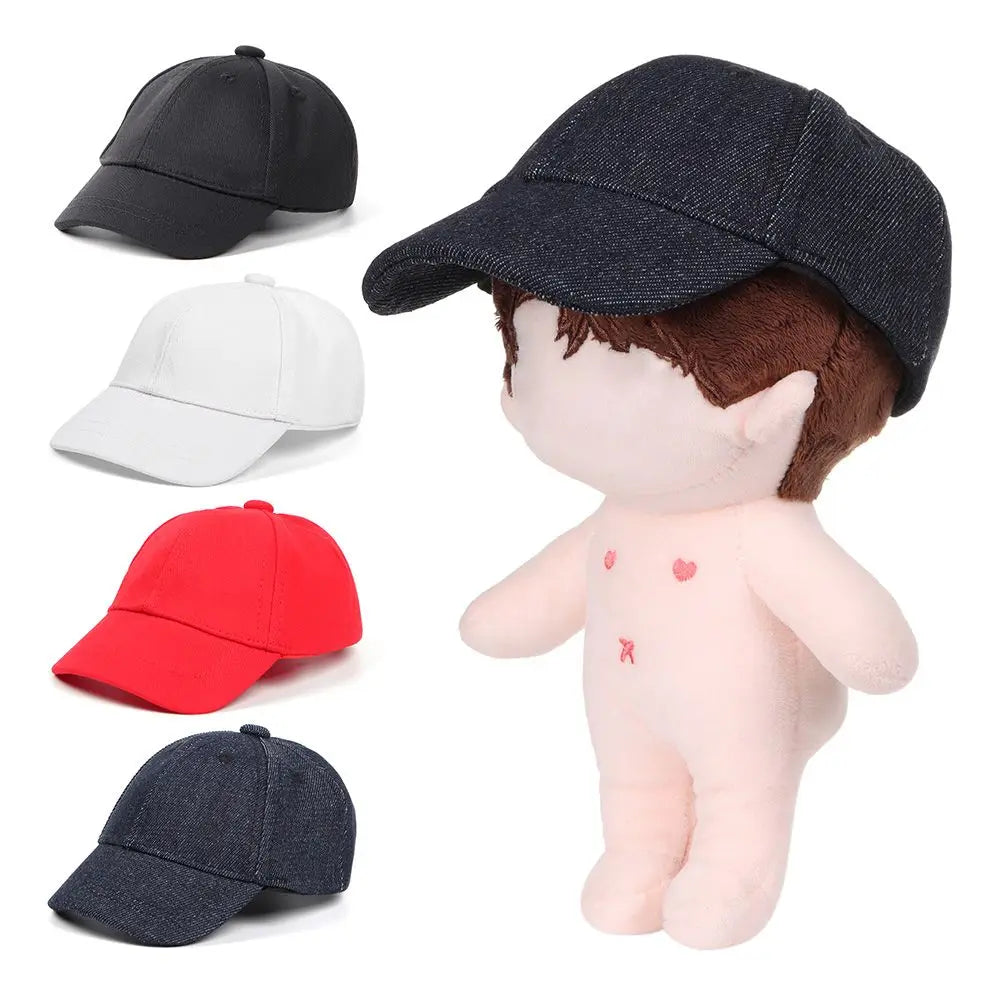 Accessories Doll Straw Hat Candy Color Doll Baseball Cap Fashion Caps 20cm Doll Hat Animal Casual Hat