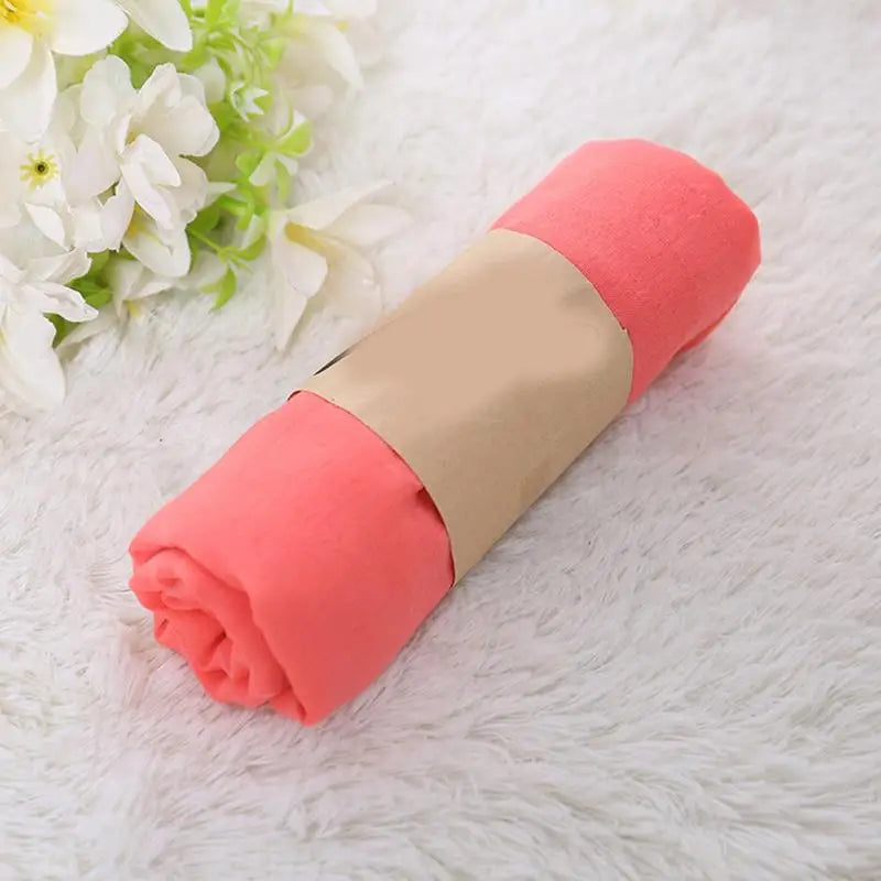 Soft Cotton Linen Scarf Women Muslim Crinkle Hijab Scarf Solid Color Islamic Head Shawls and Wraps Female Headscarf Headwear