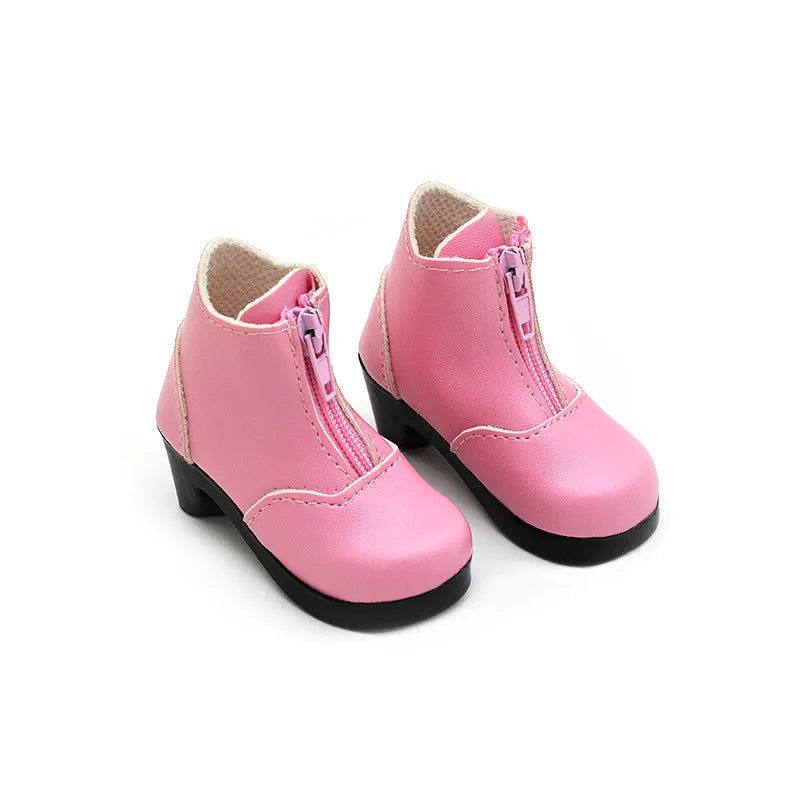 New 60cm Doll's Shoes 1/3 Bjd Joints Doll Dress Up Accessories Leather Boots Size 7.5*3.2cm