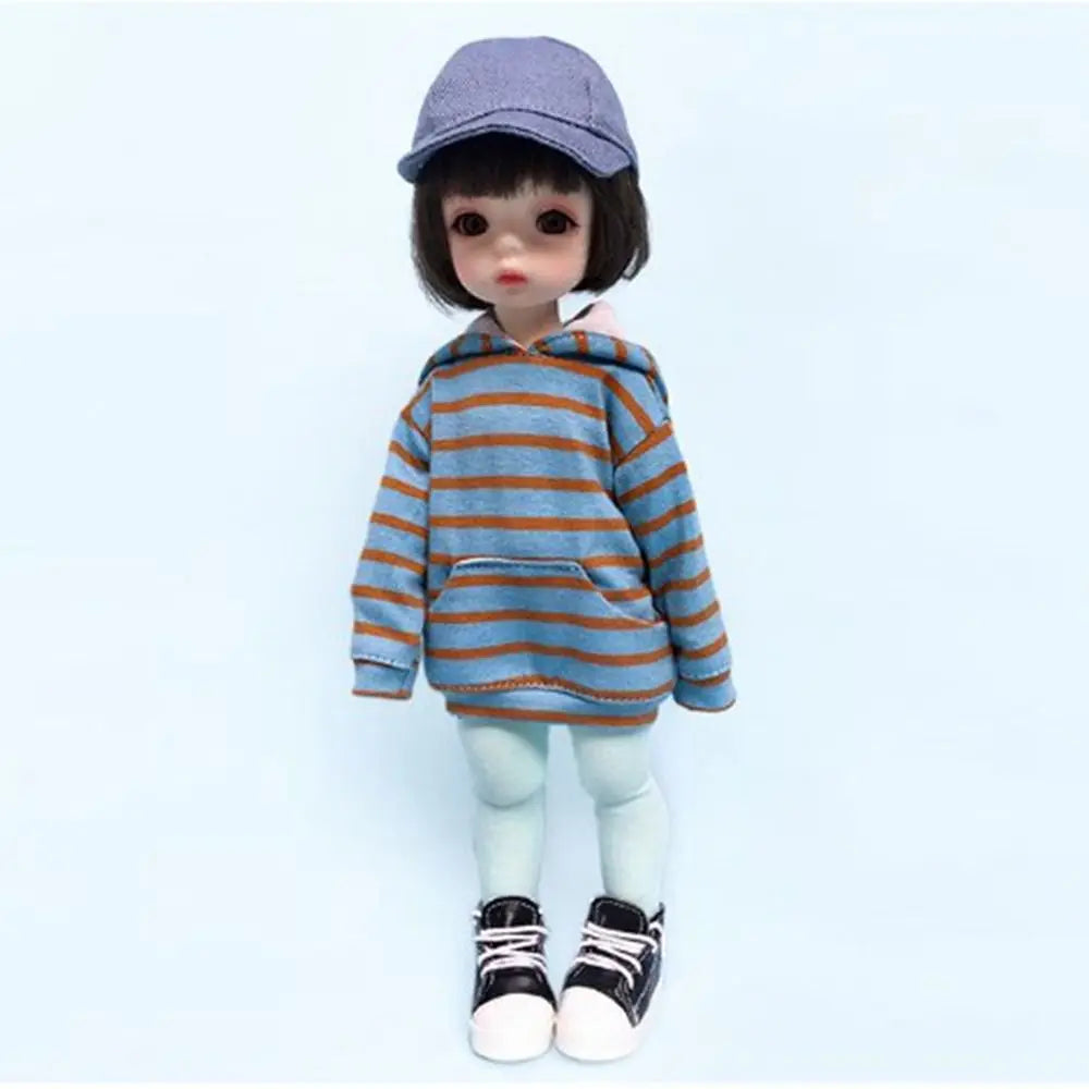 Fashion Caps Doll Baseball Cap for Ob11 Doll Hat Candy Color Cute Animal Casual Hat For 1/11 1/12 obitsu11 Doll Accessories