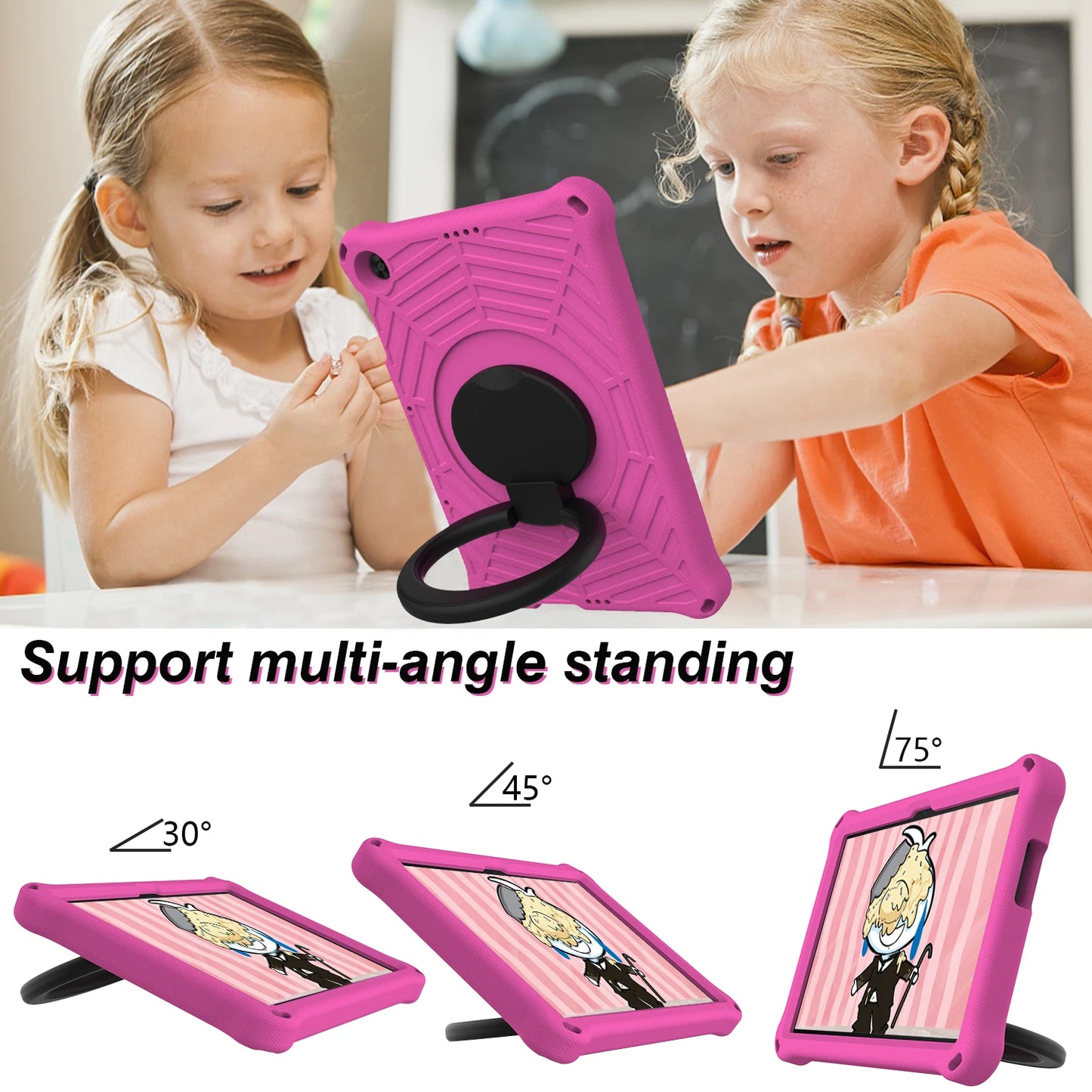 tablet case for apple iPad Pro11 Air5 10.9 Air3 Pro 10.5 iPad 10.9 10.2 Air1 Air2 9.7 mini6 mini5 4 3 2 1 Cobwebs with straps
