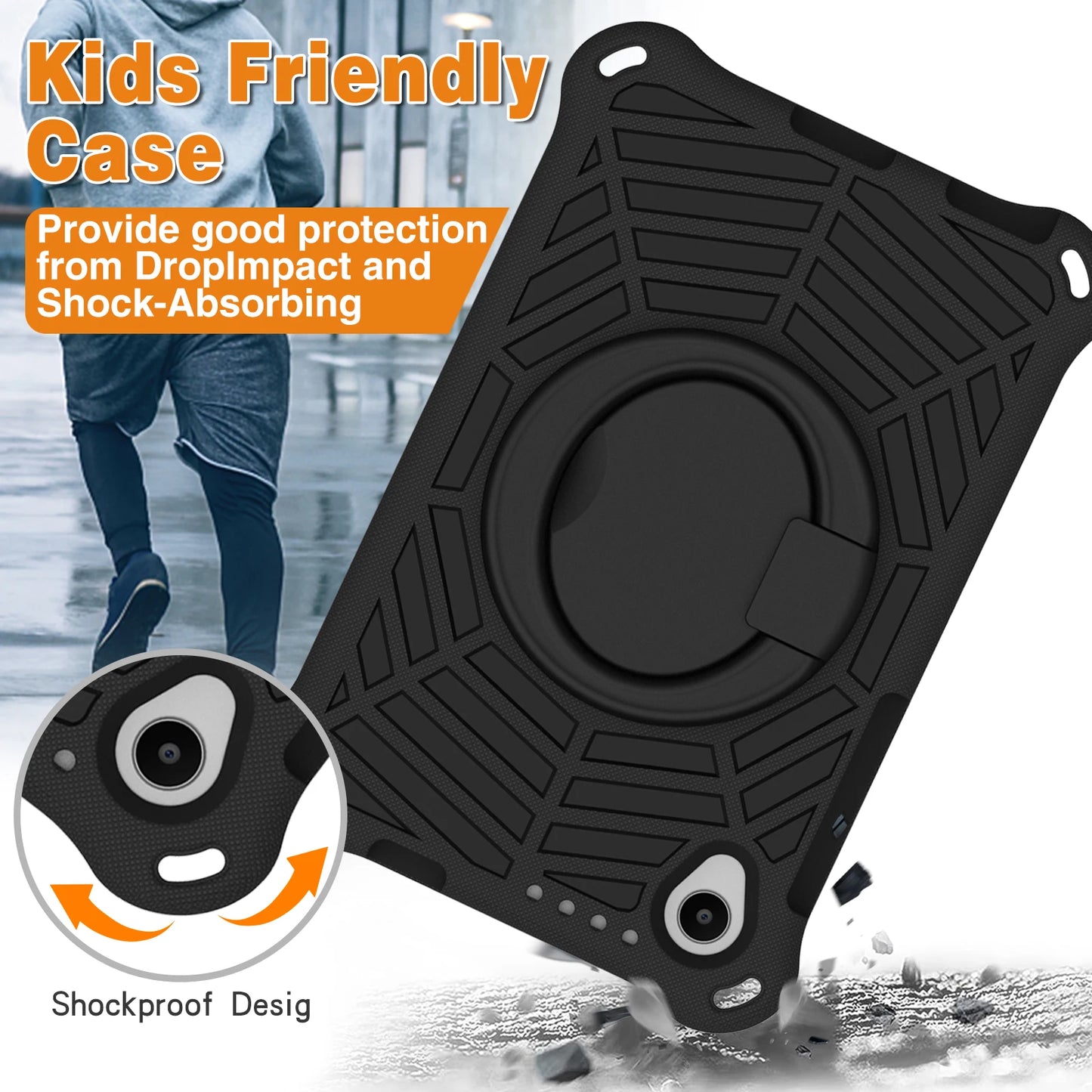 Kids Tablet Case Protective Cover For Lenovo Tab M8(4rd Gen)TB-300FU 2024 Non-toxic EVA Shell
