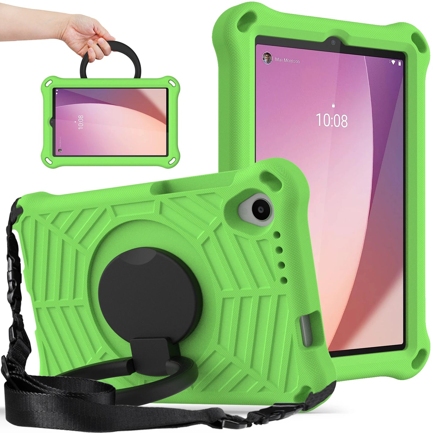 Kids Tablet Case Protective Cover For Lenovo Tab M8(4rd Gen)TB-300FU 2024 Non-toxic EVA Shell
