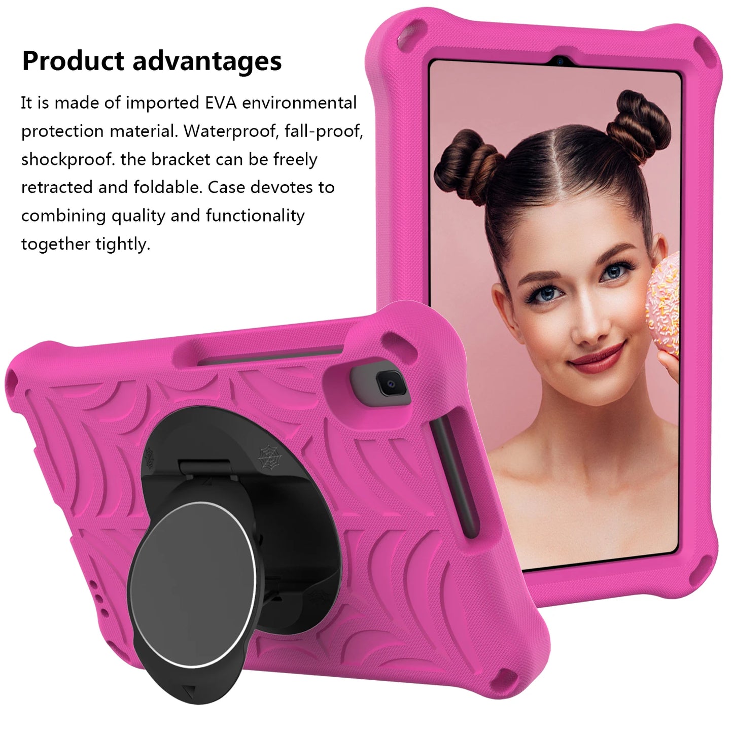 Tablet Case For Samsung Galaxy Tab A7 Lite 8.7" Tab A 8.0/8.4 2020 SM-T307u Tab 4 Tab E 8.0 Tab E 8.0 T377 Kids Protective Cover