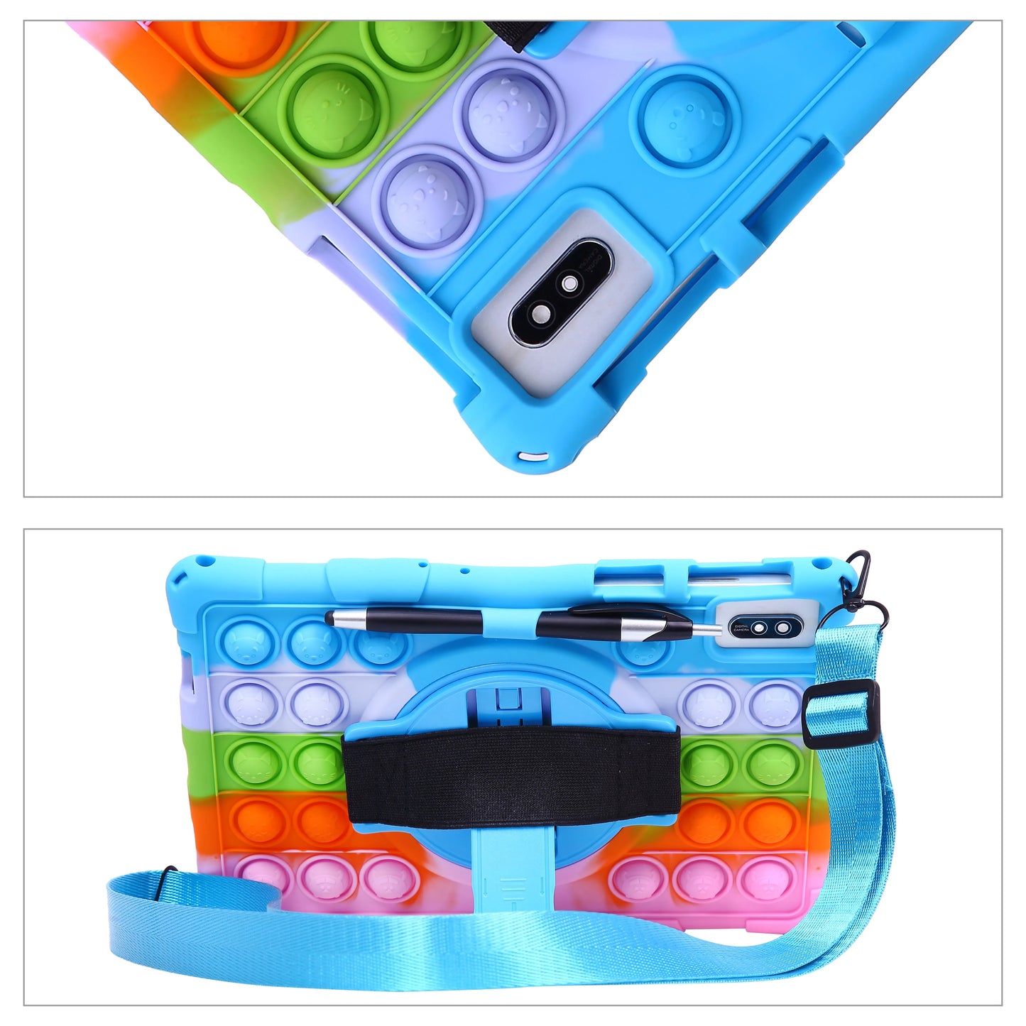 For Lenovo Tab M11 11inch M10 5G M10 Plus 3rd K10 m10 FHD PLUS X606 P11 TB-J606F Xiaoxin Pad 2024 TB331FC Tablet Case Shockproof