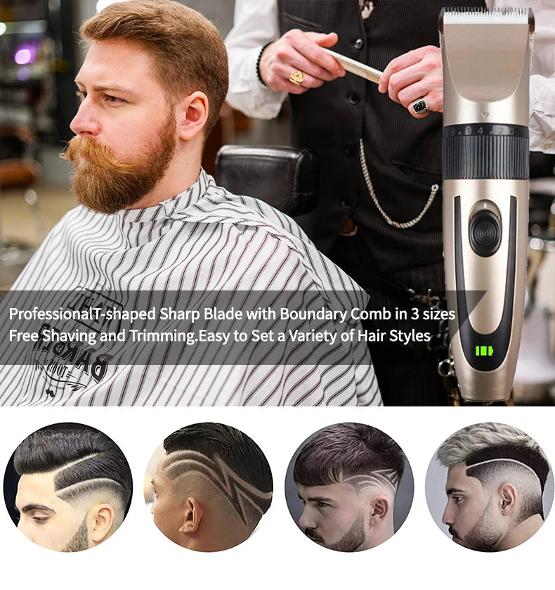 Xiaomi Electric Hair Trimmer Shaver Home Trimmers for Men Hair Clipper Professional Rechargeable Barber hair Cutting Machine
