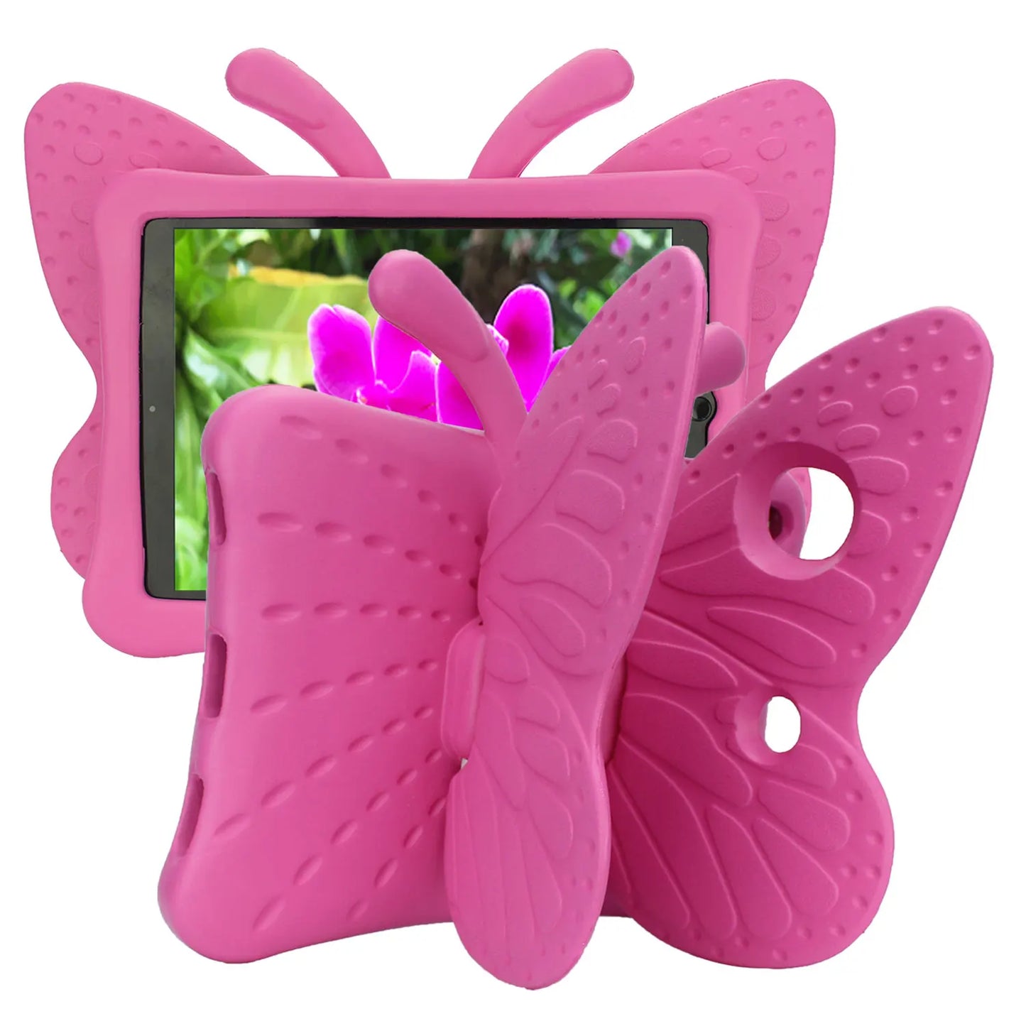 Cute 3D Butterfly Case For iPad 10.2 7th 8th 9th Air 3 2 1 Pro10.5 9.7 2017 2018 Kids EVA Cover for iPad 2 3 4 Mini 6 5 4 3 2 1