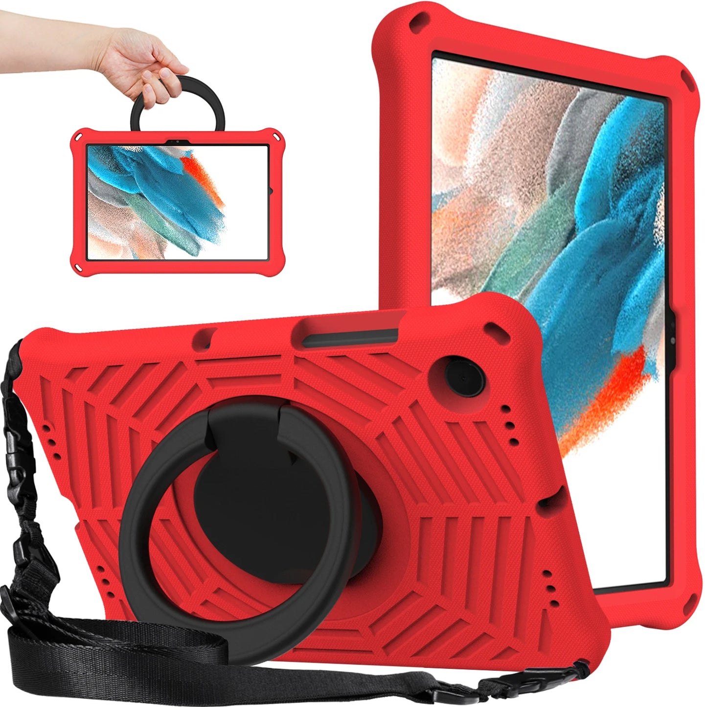 Tablet Case for Samsung Galaxy Tab A8 10.5 Tab A7 Lite 8.7 Tab A 8.4 Tab A 8.0 2019 Tab A 10.1 Kids Shockproof Cover