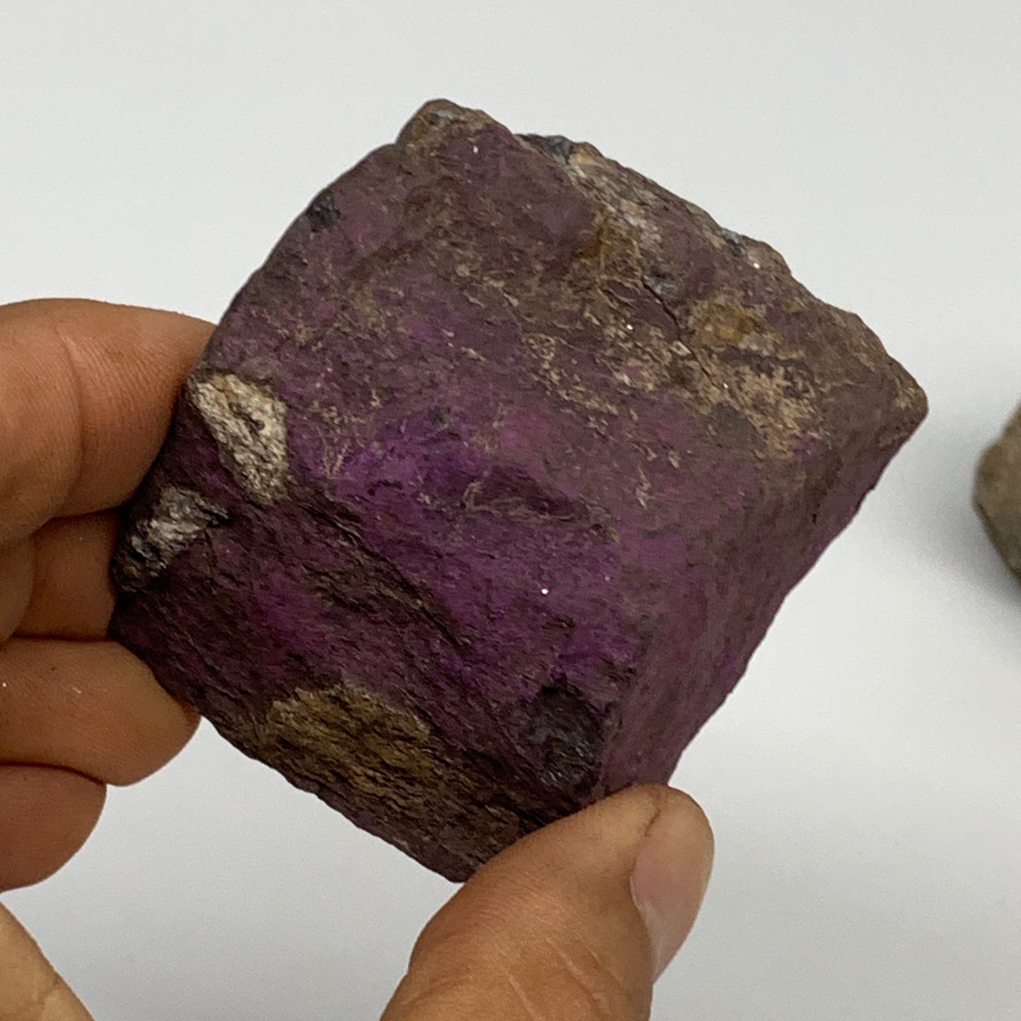2.2 lbs, 2.3"-3.2", 5pcs, Rough Raw Purpurite Crystal Minerals Specimens,B28796