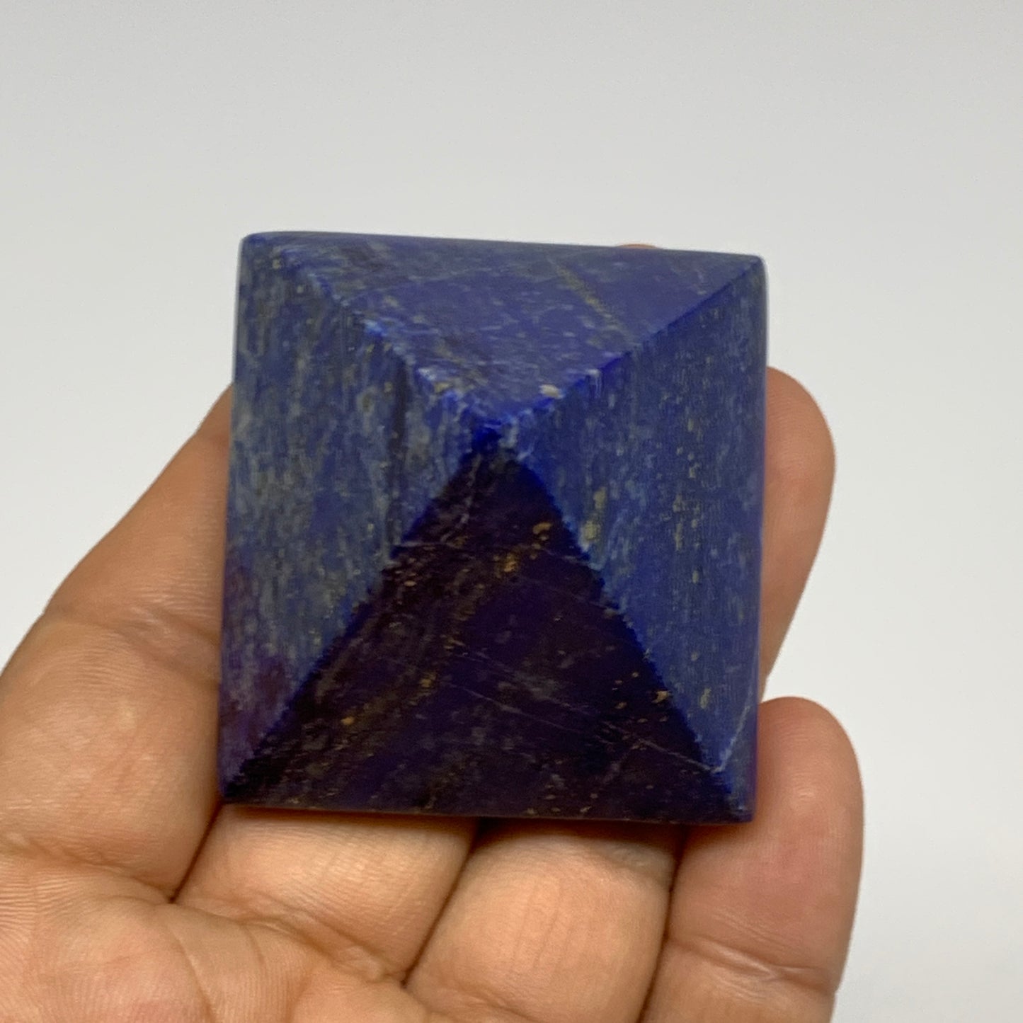 2.2 lbs (1000g),1.4"-1.7", 10pcs,Natural Lapis Lazuli Pyramids @Afghanistan, B29