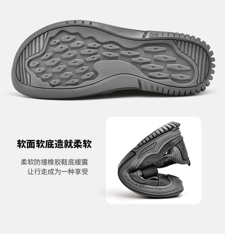 2023 New Sandals Man Fashion  Summer Breathable Outdoor Beach  Casual Comfortable Casual Shoes