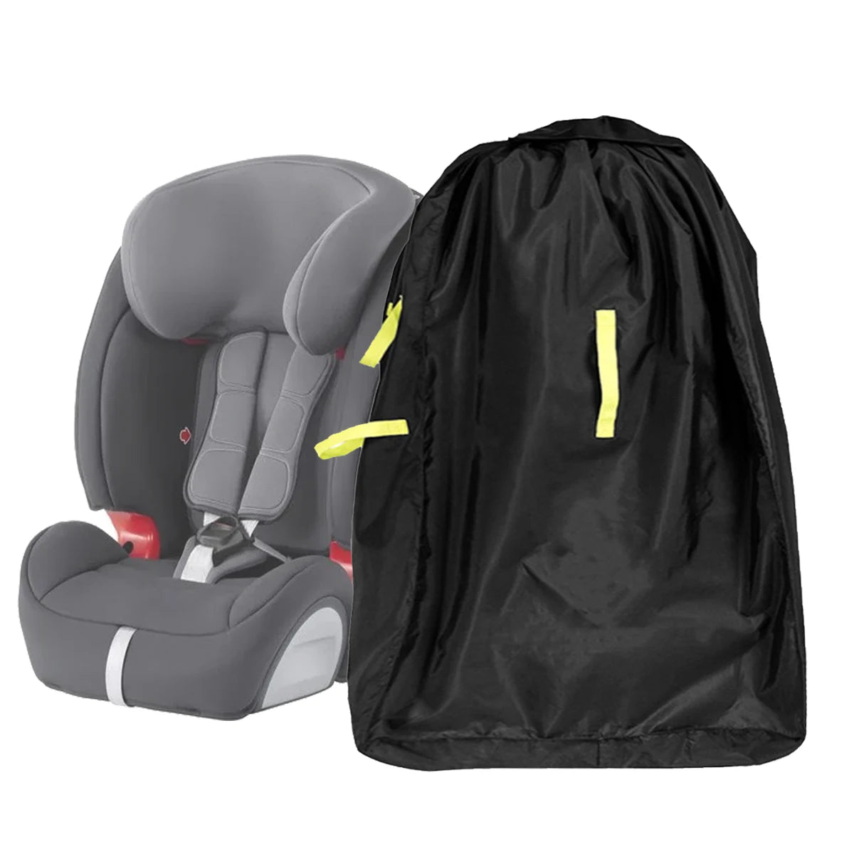 420D Oxford Large Car Seat Bag For Airplane Travel Baby Stroller Dust Cover Infant Carrier Storage Bag With Shoulder Strap