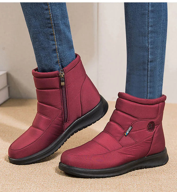 Women Boots 2022 Winter Shoes For Women Ankle Boots Waterproof Snow Boots Black Short Winter Botas Mujer Casual Botines Female