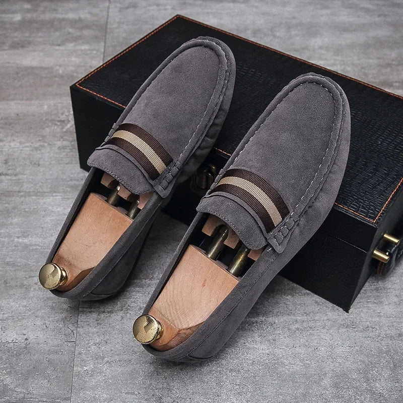 Tênis Brand Men Shoes  New Men Casual Shoes Allmatch Loafer Shoe Men Fashion Business Shoe Fashion Soft Sole Social Shoe 2024