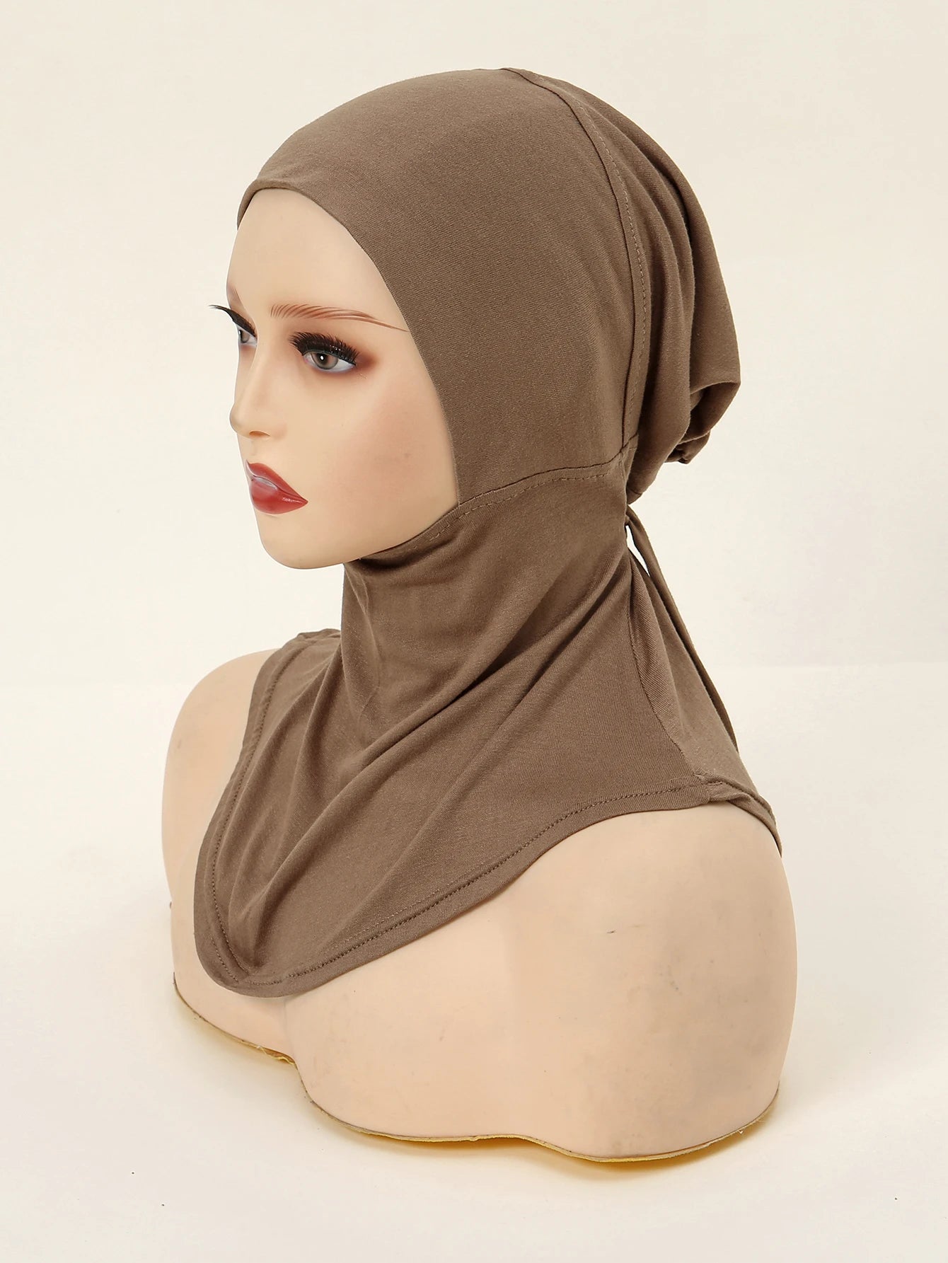 Wholesale Ready To Go wear Instant Hijab for Ladies Tie Back Premium Quality Jersey Scarf Cotton Neck Cover Muslim Woman Hijabs