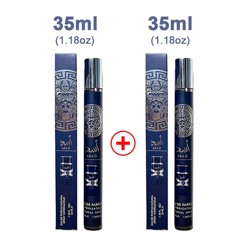 2PCS 35ml Yara Perfume Long Lasting Gourmand Fragrance Eau de Parfum Spray Arabian Perfumes For Men's & Women Portable Perfume