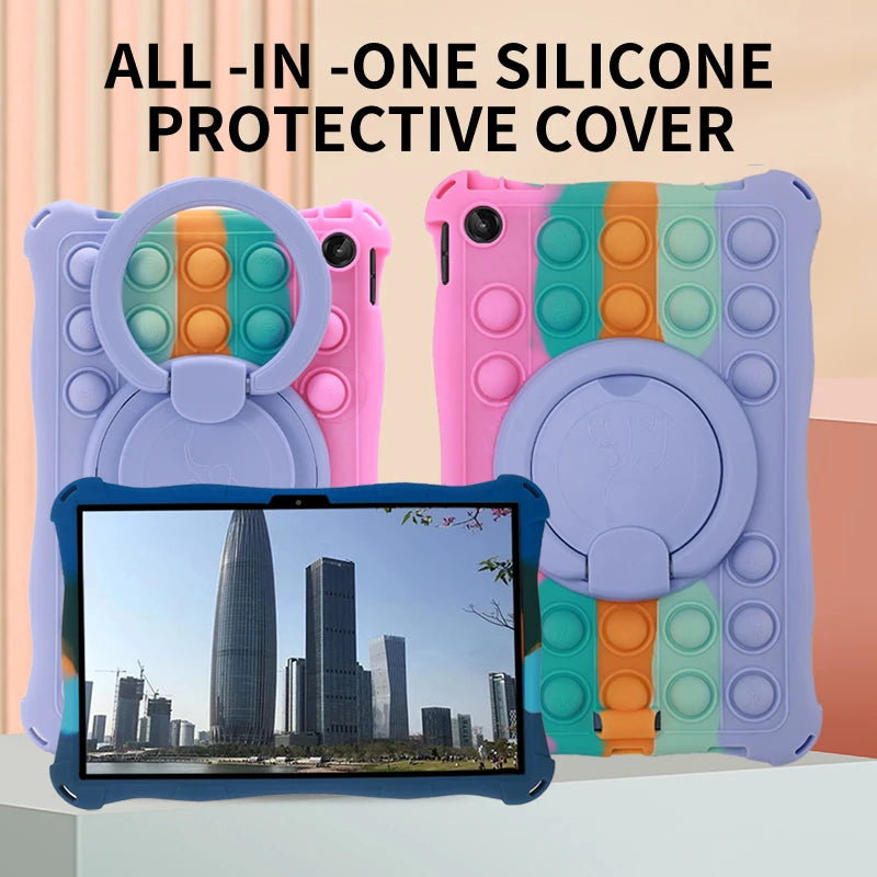 Case For Lenovo Tab M9 TB310FU M8 4th Gen 8505F 8705F 300FU XU M10 Gen2 3 X306 328 Plus X606 Soft Silicone Cover For Legion Y700