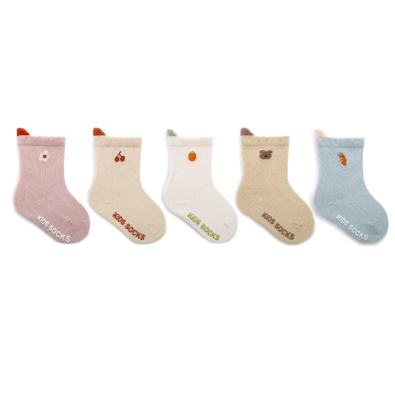 Summer Newborn Socks  Baby Girl Socks Cute Cartoon Infant Boys Socks Bebe Accessories 0-3 Y