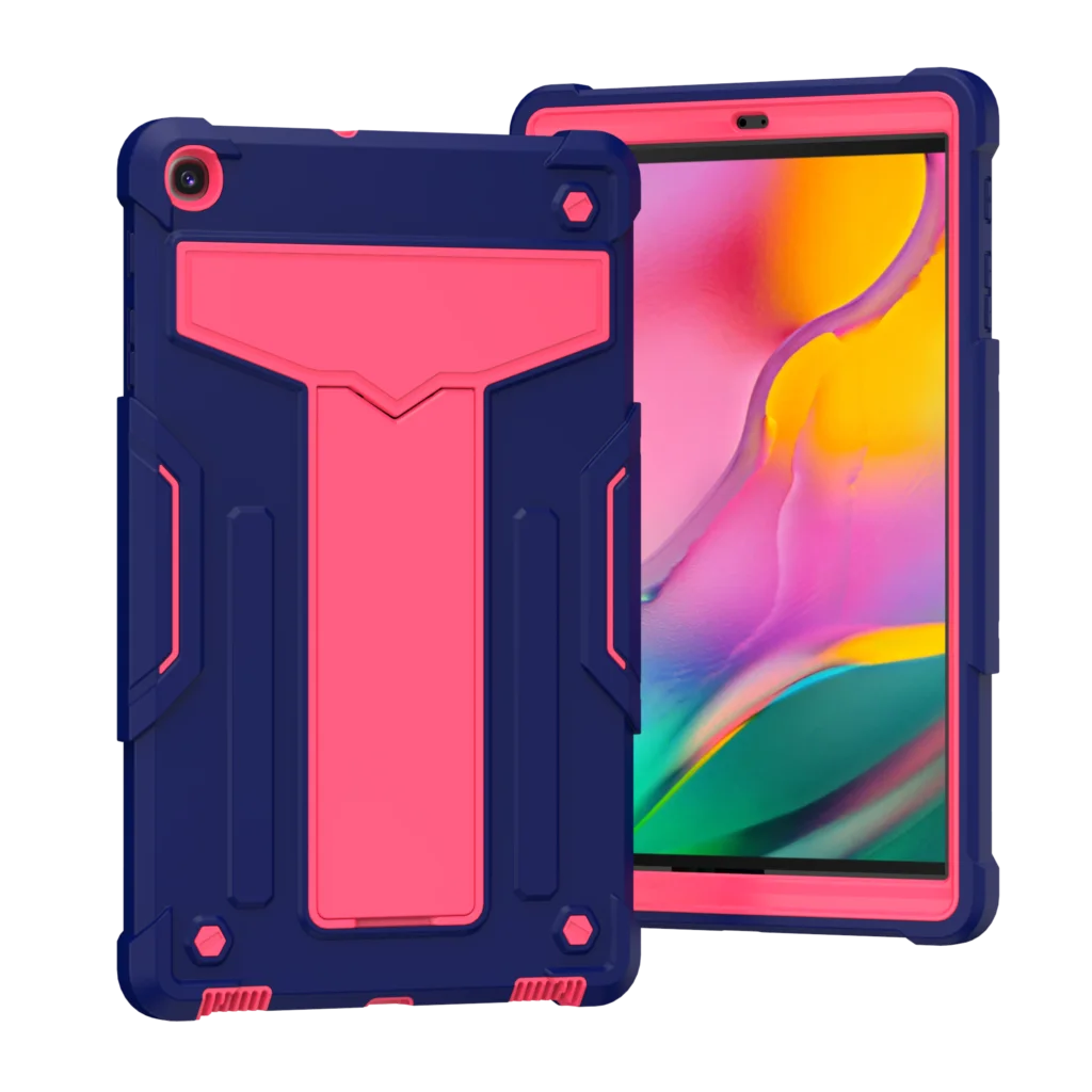 Case for Samsung Galaxy Tab A7 SM-T500 T505 A 10.1 T510 T515 8.4 T307 8.0 T290 T295 Hybrid Kickstand Cover Shockproof Funda Capa