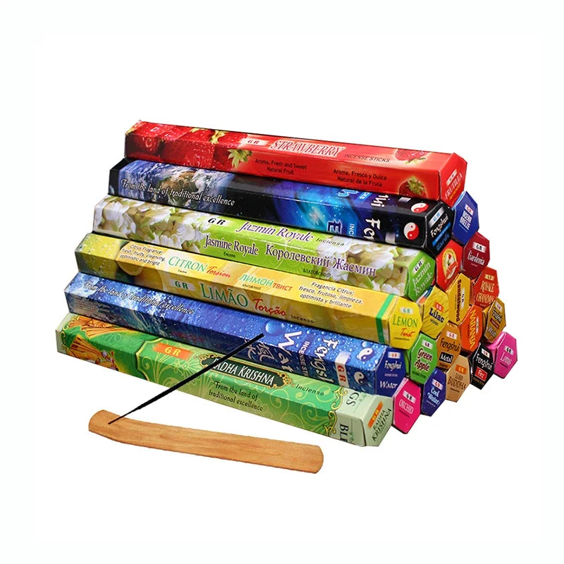 Y Indian Incense Sticks Royal Lavender OUDH Sage Smudge Incense 20pcs/box Meditation Aromatherapy Cense Small Business Supplies