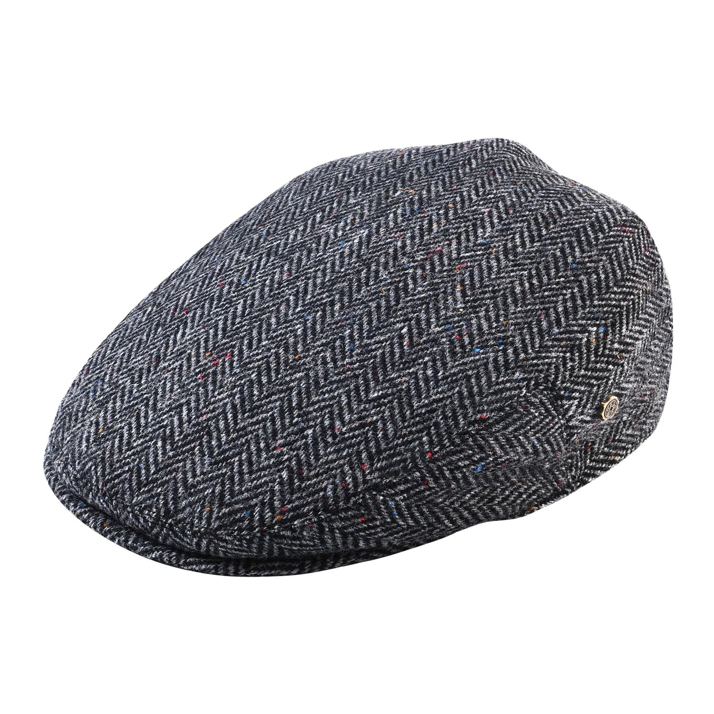 VOBOOM Herringbone Ivy Cap Driving Flat Caps 50% Wool Tweed Scally Hat Bunnet Paddy Dai Cheese-cutter Hats 200