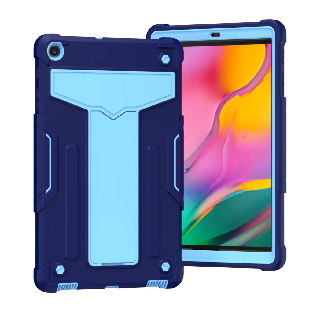 Case for Samsung Galaxy Tab A7 SM-T500 T505 A 10.1 T510 T515 8.4 T307 8.0 T290 T295 Hybrid Kickstand Cover Shockproof Funda Capa