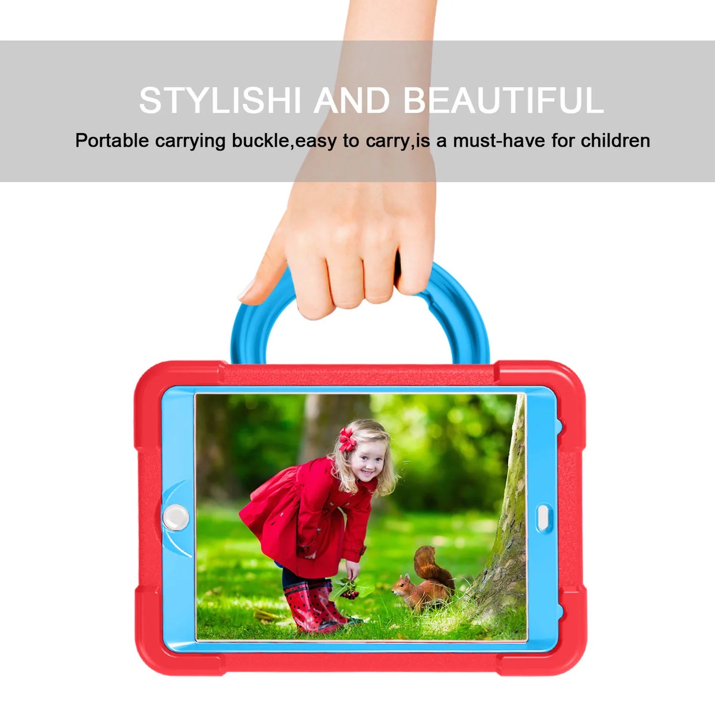 EVA PC Case For iPad Mini 1 2 3 7.9 inch 360° Rotation Stand Cover Model A1432 A1454 A1455 A1489 A1490 A1491 A1599 A1600 A1601