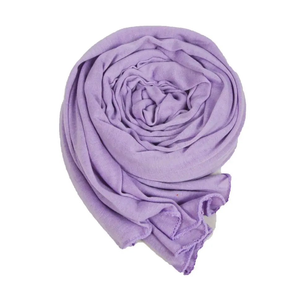 Hot Double Loop Jersey Hijabs Instant Hijab Scarf Women Muslim Headscarf Cotton Shawls Islamic Bandana Turbans for Women Turban